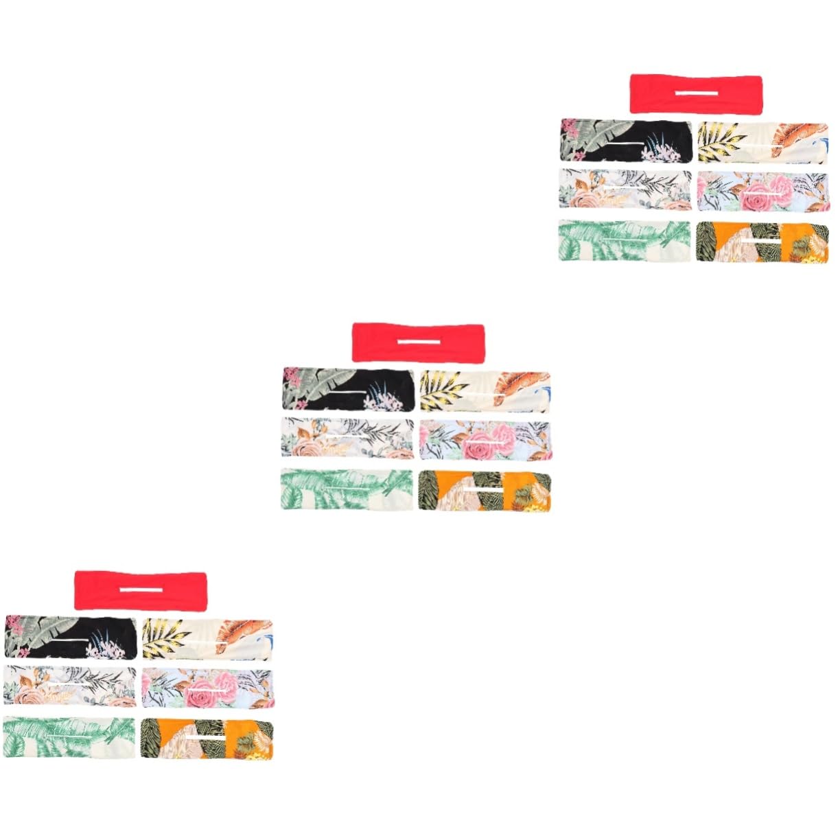FRCOLOR 21-Pack Women's Fashion Headbands - Hair Wraps, Bun Bands & Hair Clips for Styling, Decoration & Everyday Use - Perfect for Workouts, Office, Parties & Casual Wear