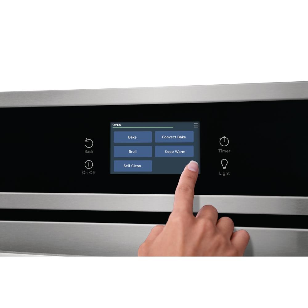 Frigidaire 30-Inch Built-In Wall Oven with Convection Technology, 5.3 cu. ft. Capacity - Perfect for Baking, Roasting & Entertaining in Modern Kitchens
