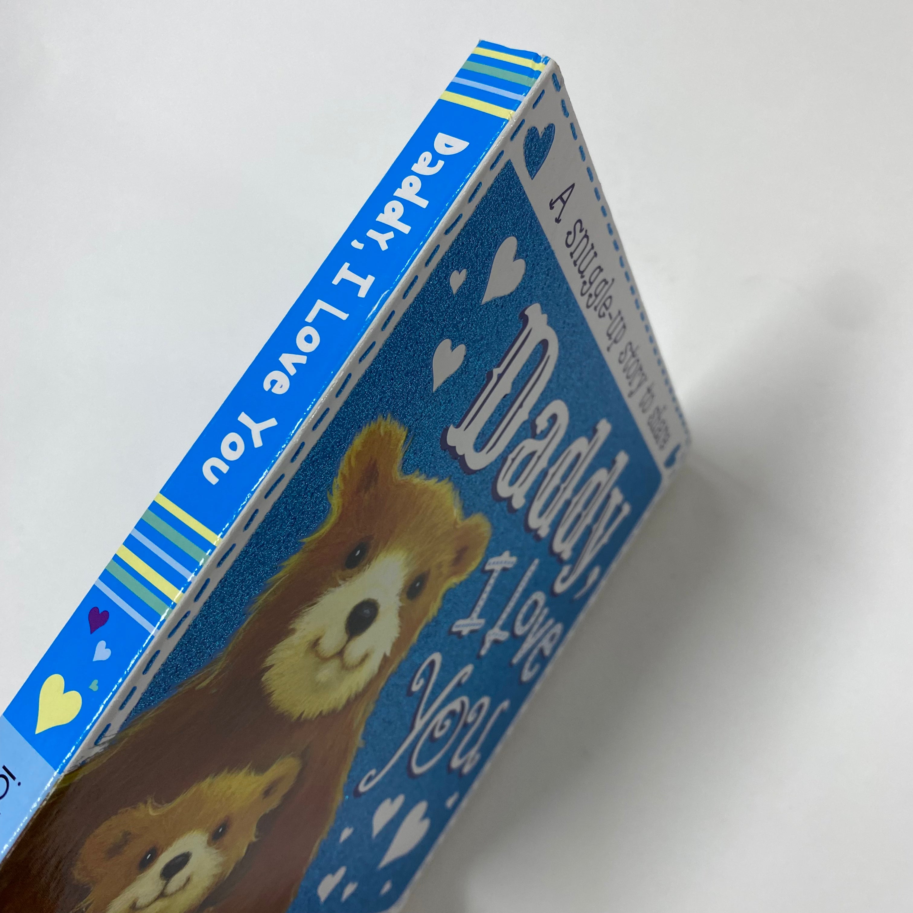 Daddy, I Love You - Heartwarming Snuggle Up Story Board Book with Sparkles | Perfect for Bedtime Reading & Parent-Child Bonding
