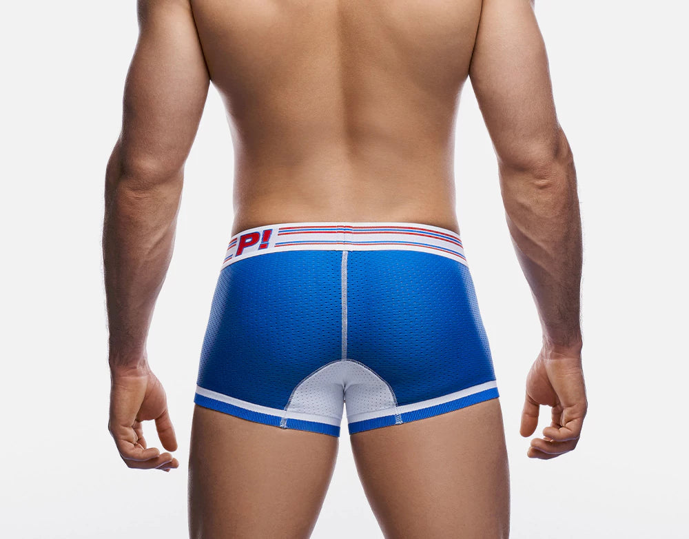 PUMP! Velocity Mesh Boxer Briefs for Men - Breathable & Comfortable Underwear for Workout, Running & Everyday Wear