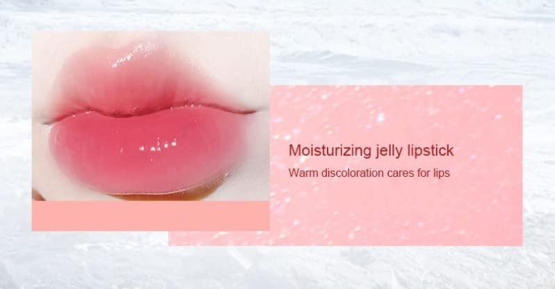 Long-Lasting Color Changing Gel Lipstick - Moisturizing & Hydrating Lip Balm for Women | Perfect for Everyday Wear, Date Night & Special Occasions