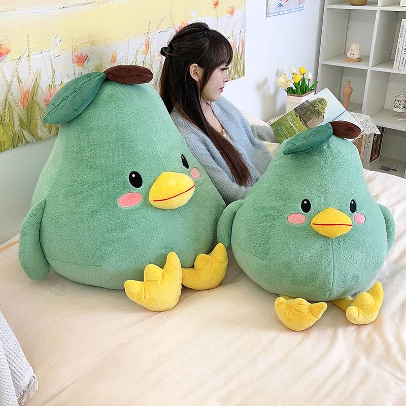 Percy the Pear Plush Toy - Soft & Cuddly Fruit Stuffed Animal for Kids | Perfect Gift for Birthdays, Nursery Decor & Sensory Play