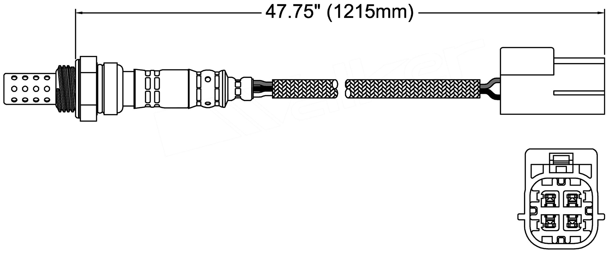 ACDelco Gold 213-2907 Heated Oxygen Sensor - High Performance O2 Sensor for GM Vehicles | Perfect for Chevy, GMC, Buick & Cadillac | Improves Fuel Efficiency & Reduces Emissions | Ideal for Engine Performance Upgrades & Emissions Testing