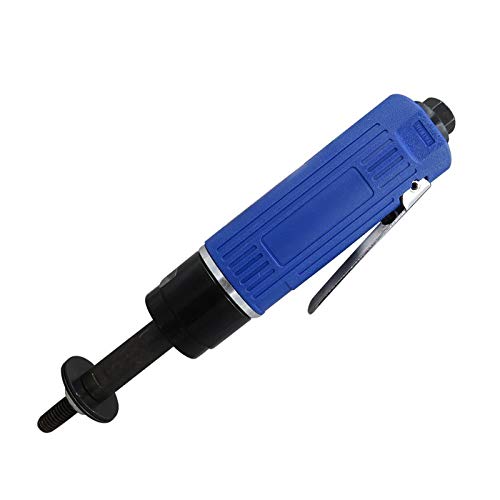 ZHU-CL Air Tools Pneumatic Octagonal Sander - Handheld Orbital Sander with 8-Petal Design for Wood Polishing & Surface Finishing (Blue) - Perfect for DIY Woodworking, Furniture Refinishing & Craft Projects