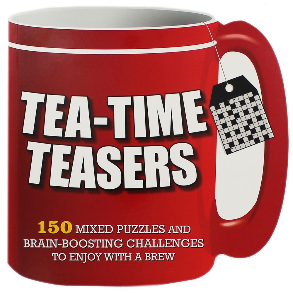 Fun Shaped Trivia Tea-Time Teasers - Brain Teaser Games for Tea Parties & Family Gatherings