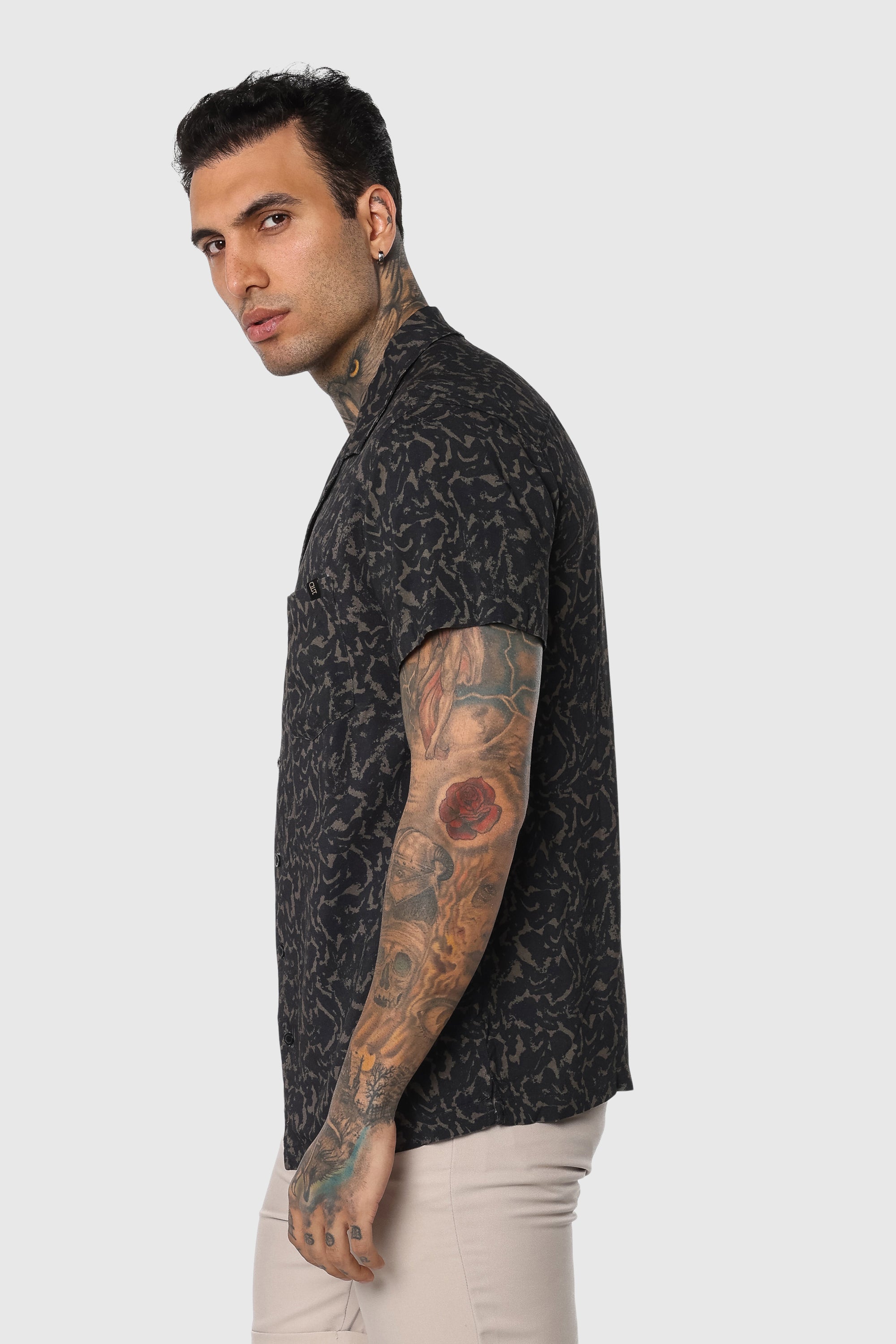Stylish Vice Button Up Shirt for Men - Trendy Casual & Formal Wear - Perfect for Office, Parties & Everyday Outfits