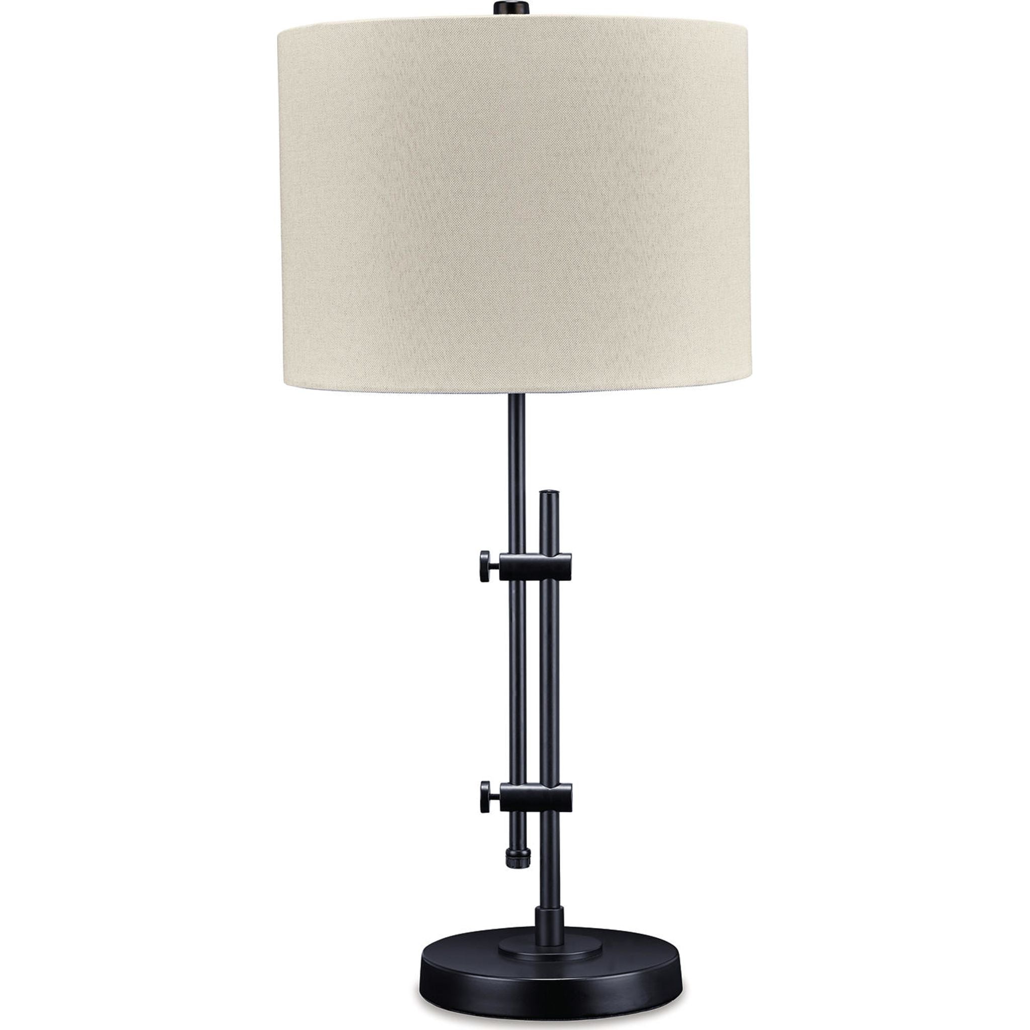 Baronvale Modern Table Lamp - 27.5 Inch Height, Adjustable Brightness LED Desk Light for Living Room, Bedroom, Office - Warm White & Cool White Light Modes for Reading, Working, and Relaxing