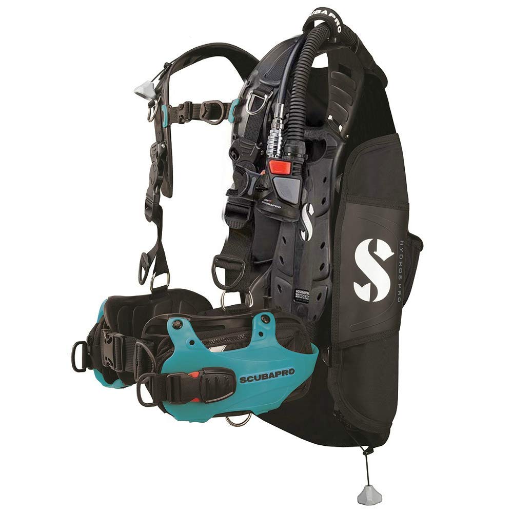 Scubapro Hydros Pro BCD with Air 2 - Women's Scuba Diving Gear for Warm Water & Tropical Adventures