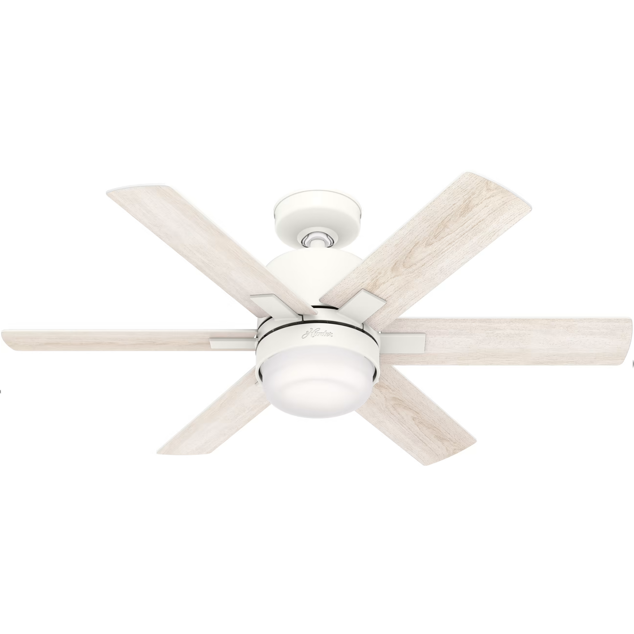 Matte White - Bleached Alder