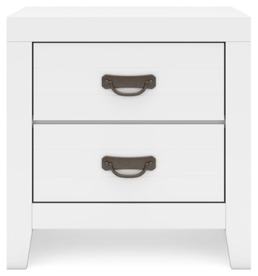 Binterglen Nightstand - Modern Bedside Table with Storage Drawer, Wooden End Table for Bedroom, Living Room, or Office - Perfect for Small Spaces & Home Decor