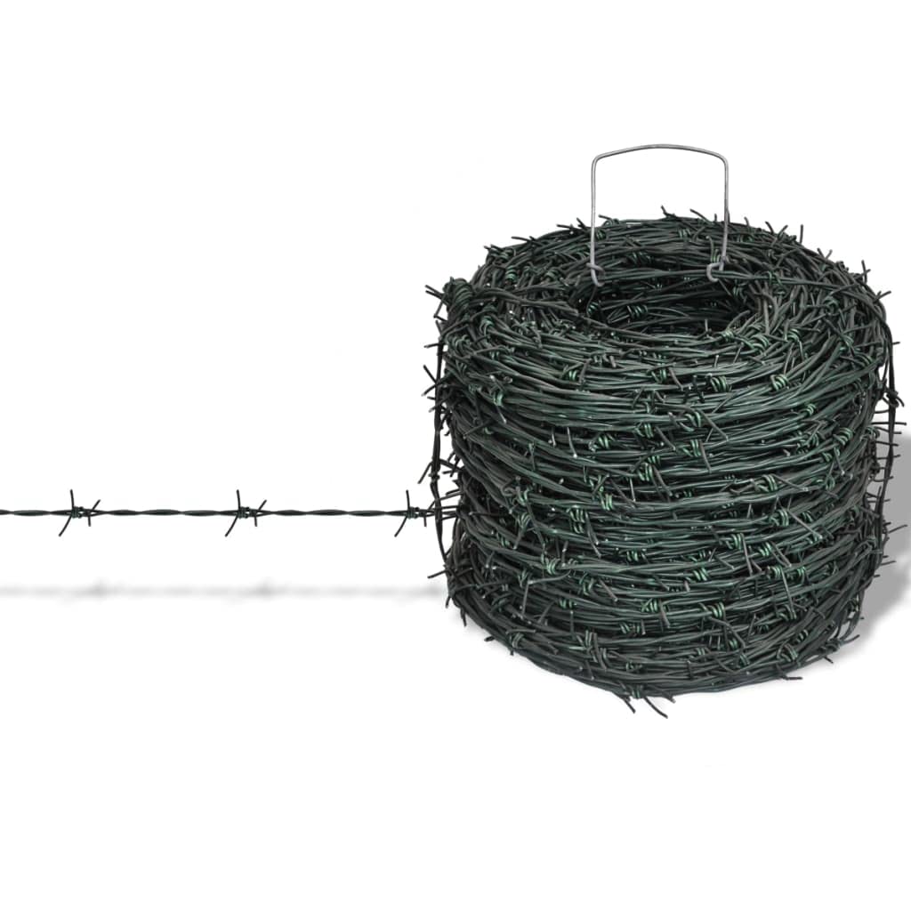 CHARMMA 328.1ft Barbed Wire Roll - 0.08