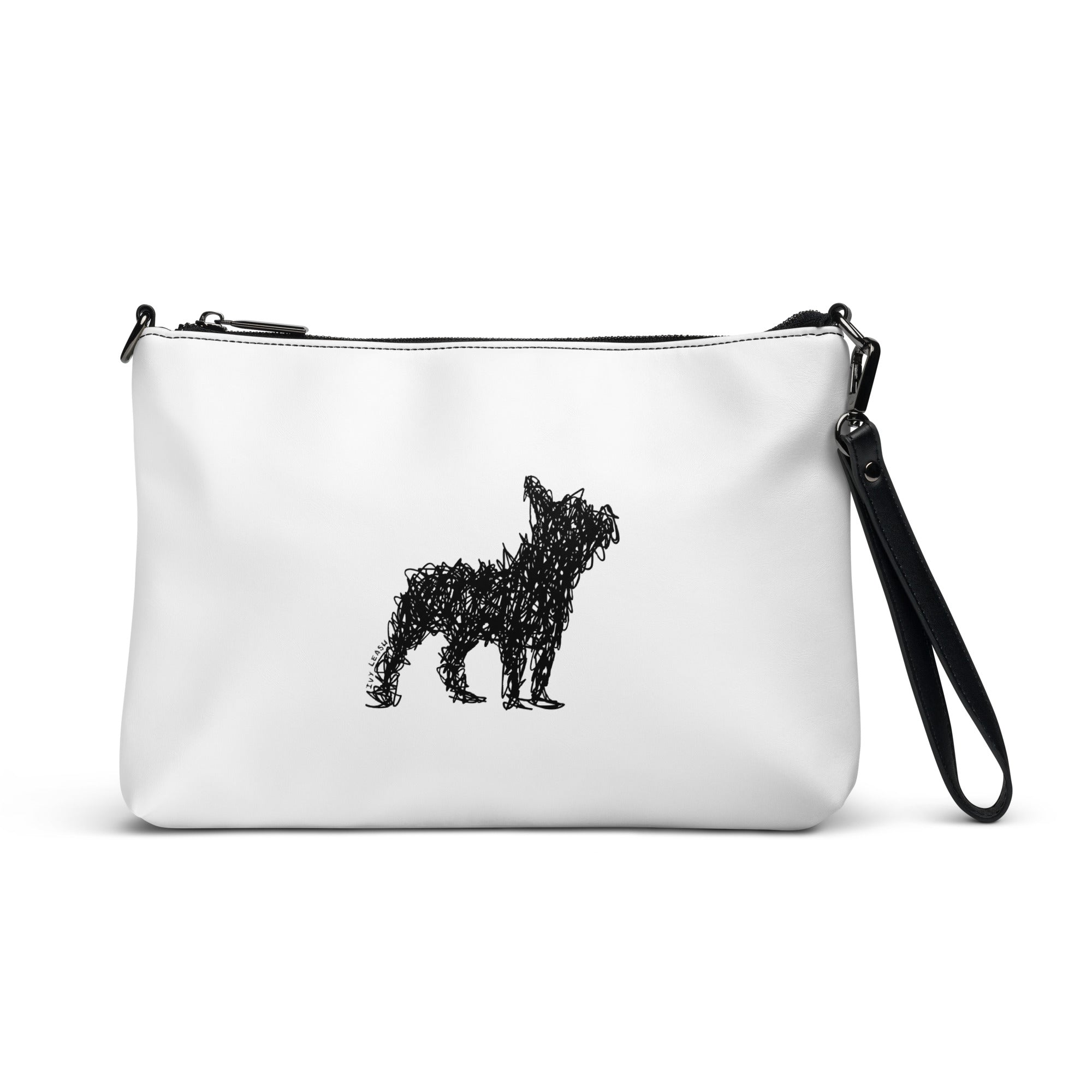 French Bulldog Crossbody Bag for Women - Cute Dog Print Handbag Purse - Fashionable Shoulder Bag for Daily Use, Travel & Shopping