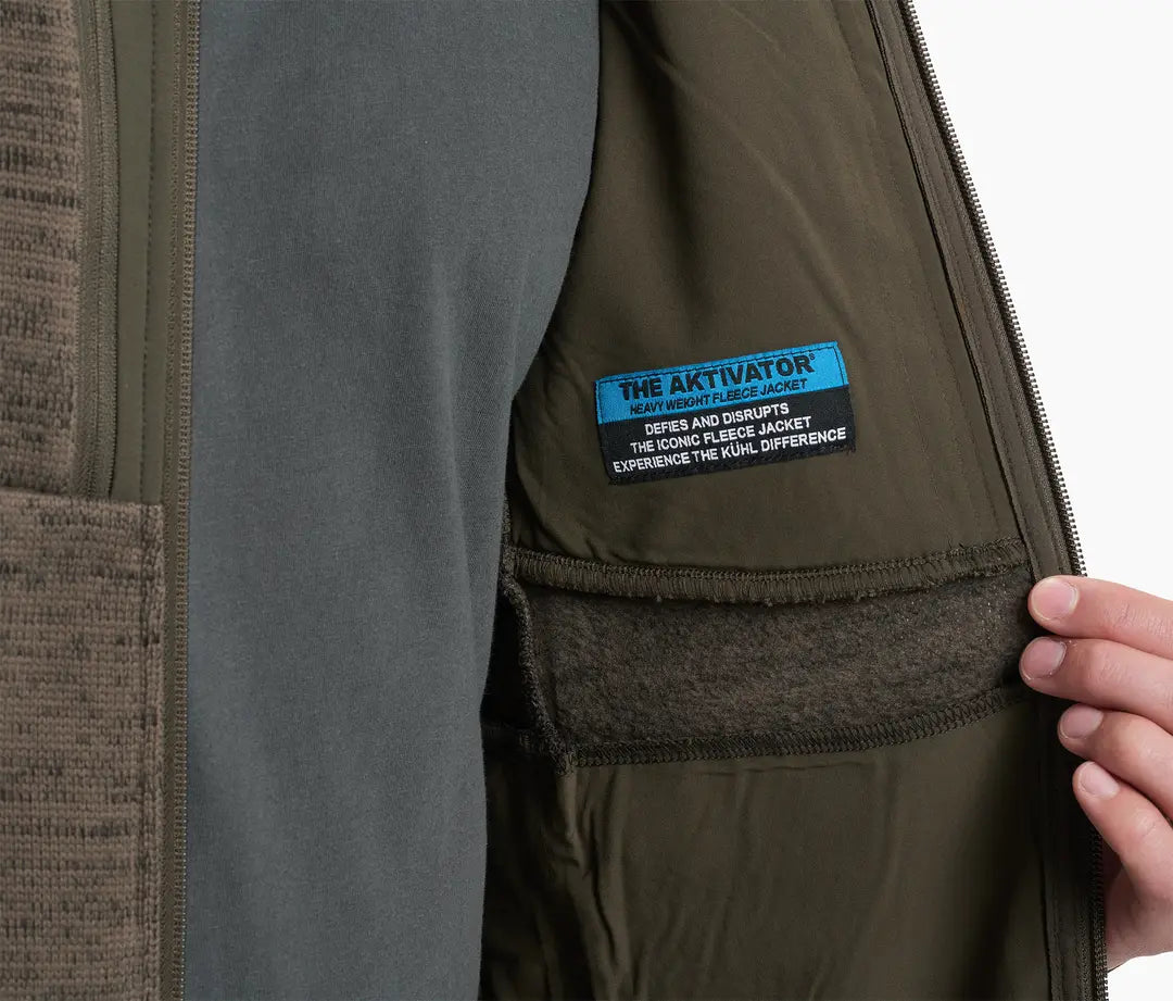 Aktivator® Fleece Full Zip Jacket - Lightweight & Warm Winter Outerwear for Men & Women - Perfect for Hiking, Camping & Outdoor Activities