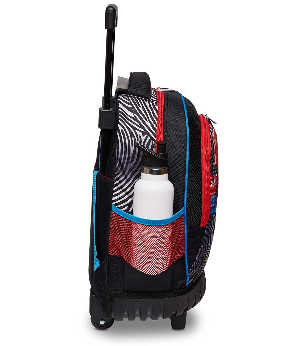 Spider-Man Trolley Bag - Superhero Themed Luggage for Travel, School & Cosplay | Lightweight & Durable Carry-On with Wheels