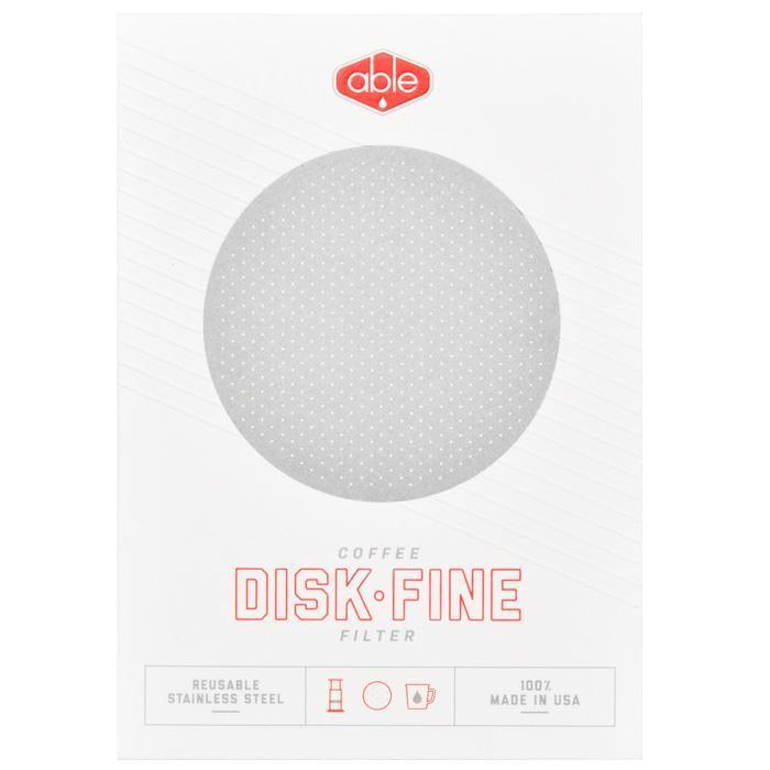 Aeropress Coffee Filter - Stainless Steel Reusable Disk for Espresso & Cold Brew - Perfect for Travel, Camping & Home Brewing