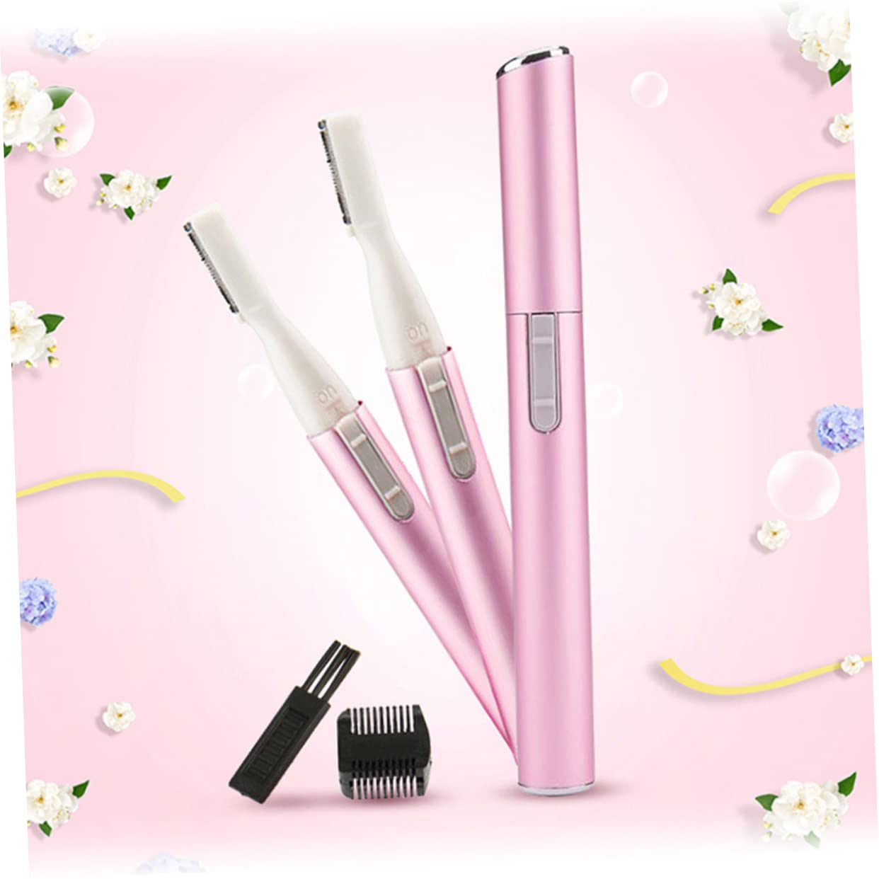 NOLITOY Electric Eyebrow Trimmer for Women - Rechargeable Painless Eyebrow Hair Remover, Gentle Facial Hair Trimmer for Precise Shaping - Perfect for Home Use, Travel & Salon Grooming