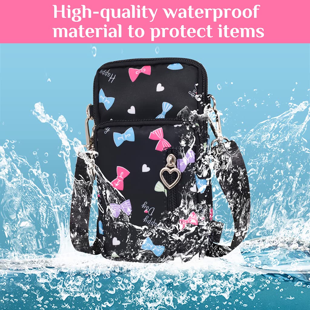 PALAY® Women's Crossbody Phone Bag - 3-Layer Multifunctional Sling Pouch for Travel, Sports & Daily Use | Small Shoulder Purse for Cell Phone, Wallet & Essentials | Trendy Mobile Pouch for Girls & Women