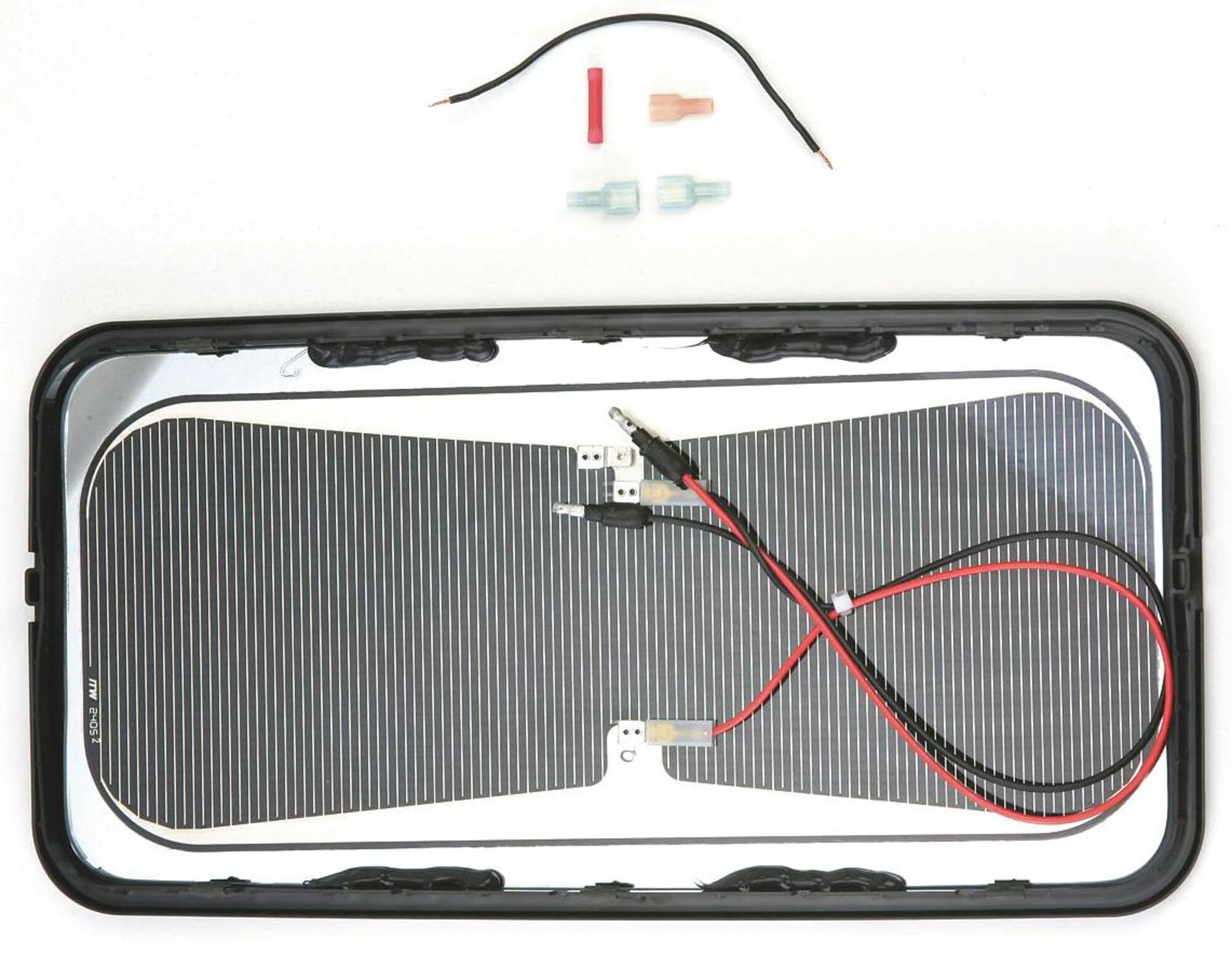 Replacement Heated Glass with Bezel - Durable Windshield Repair Part for Cars & Trucks - Perfect for Winter Driving & Defrosting