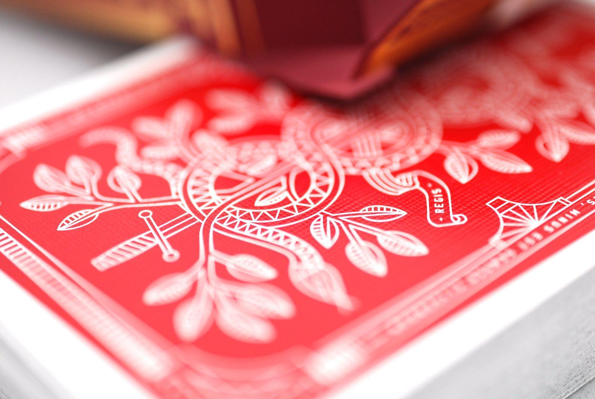 Red Monarchs Limited 1st Edition Playing Cards - Premium Collectible Card Deck for Magic Tricks, Poker Games & Cardistry - Perfect for Card Collectors and Magicians