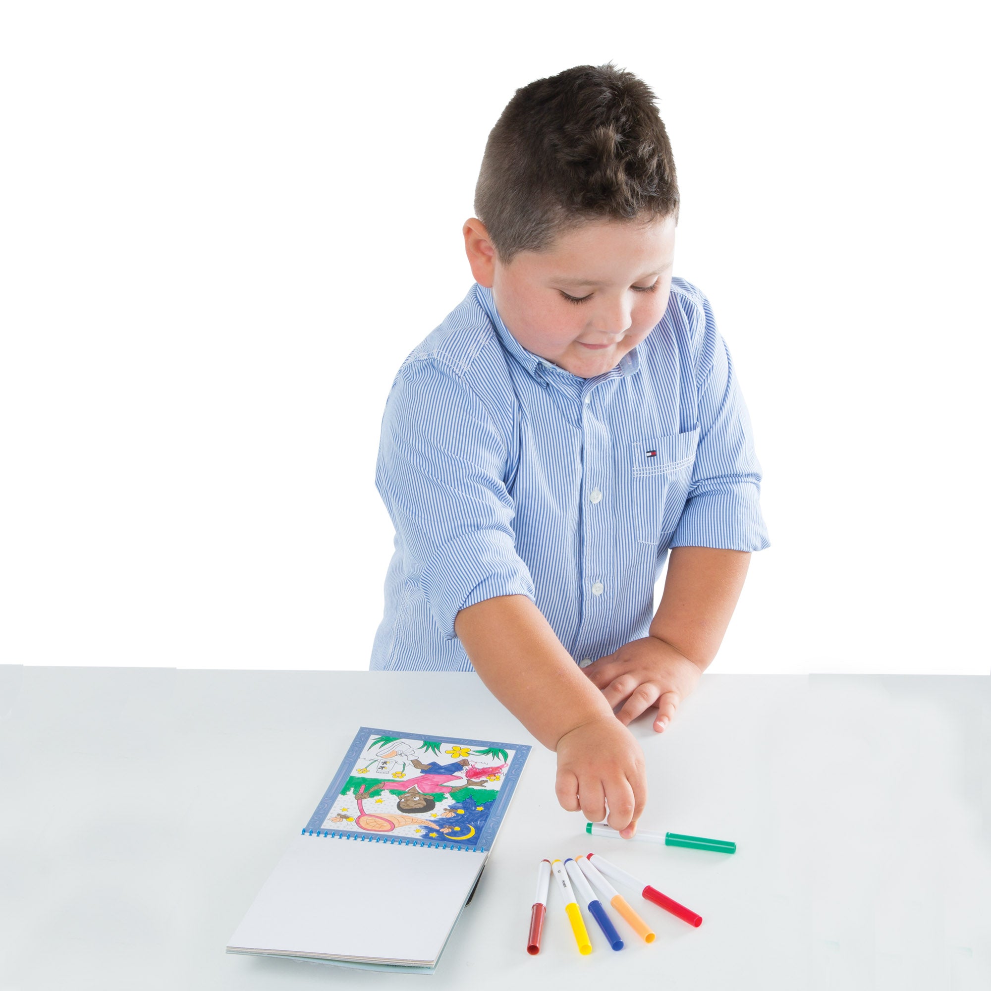 Color By Numbers - Blue | Fun & Relaxing Art Activity for Adults & Kids | Perfect for Stress Relief & Creativity