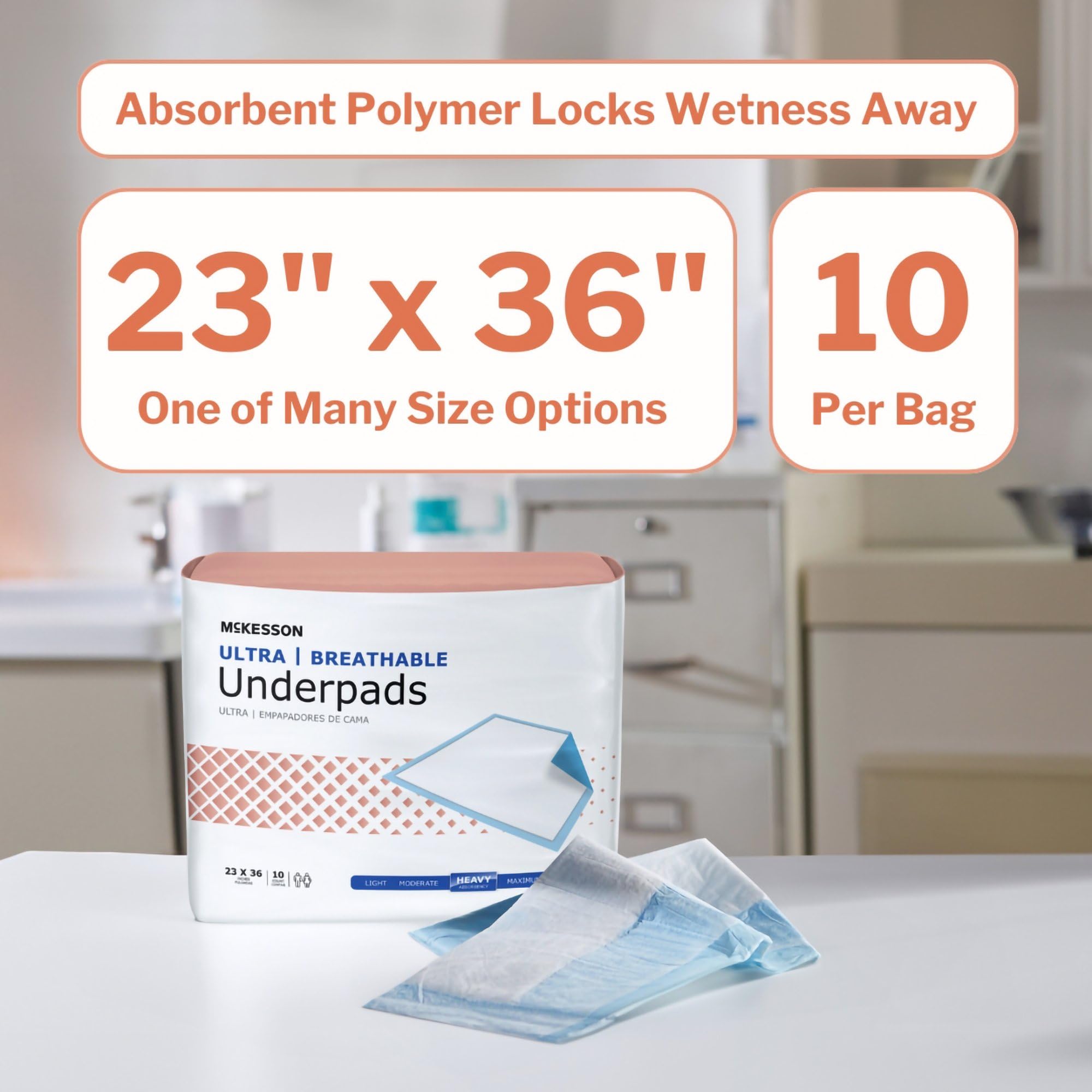 McKesson Ultra Underpads 23