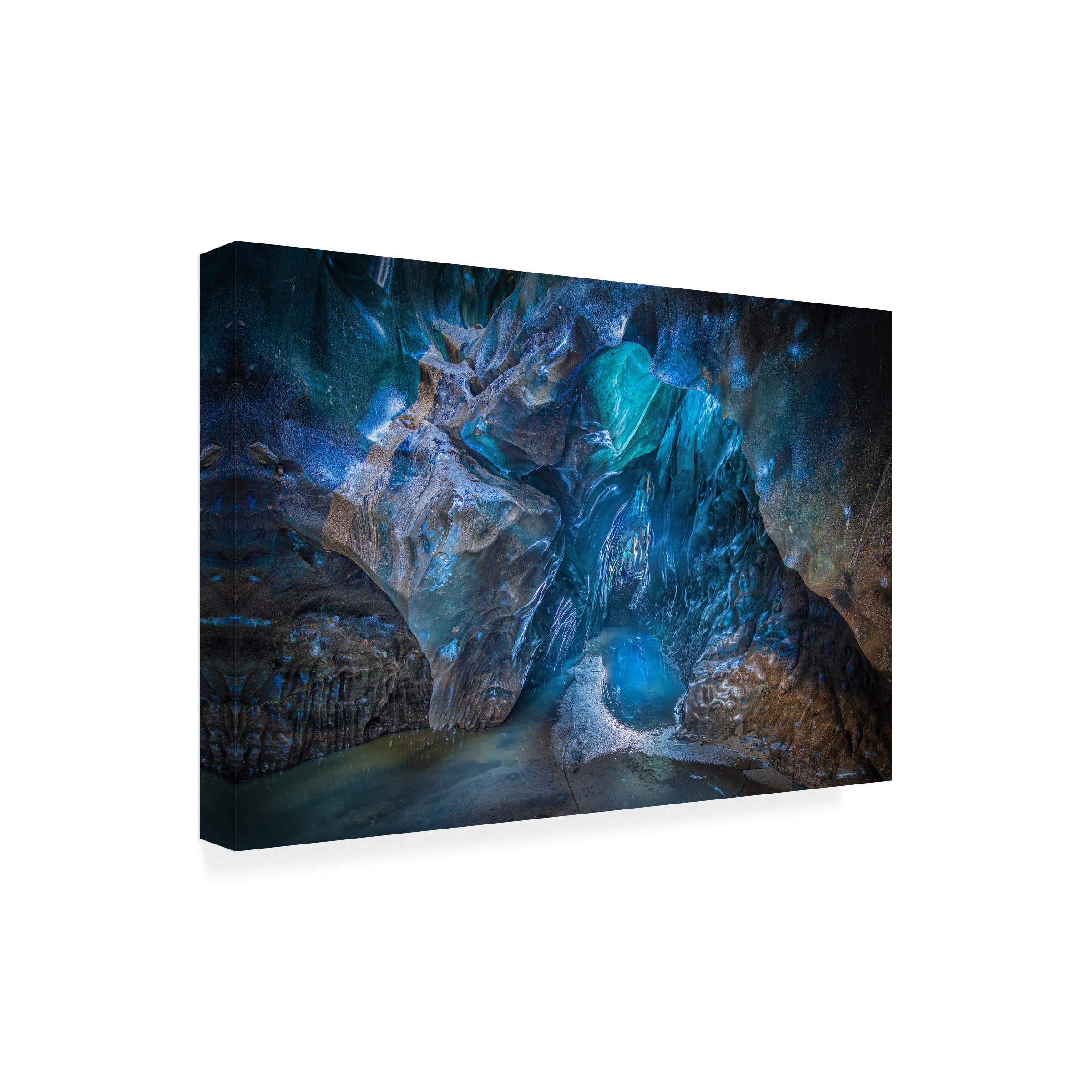 Trademark Fine Art 'Journey To The Center Of The Earth' Canvas Wall Art Print by Jeffrey C Sink - Perfect for Living Room, Bedroom & Office Decor