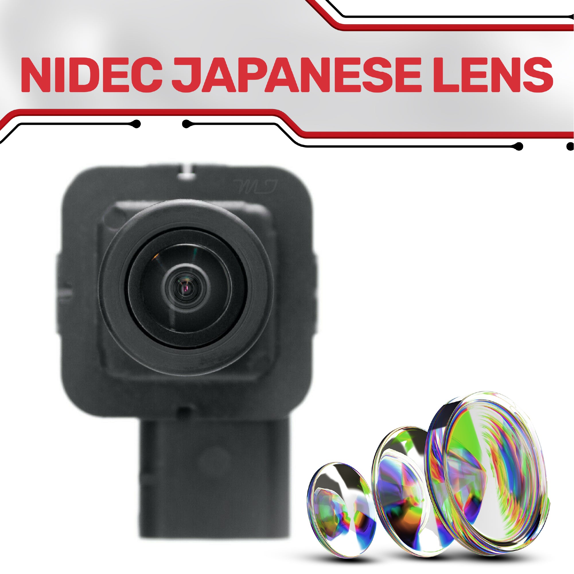 2013-2016 Ford C-Max Energi & Hybrid OEM Backup Camera Replacement (Part # DM5Z-19G490-A/B) - High-Quality Rear View Camera for Safer Parking & Reversing