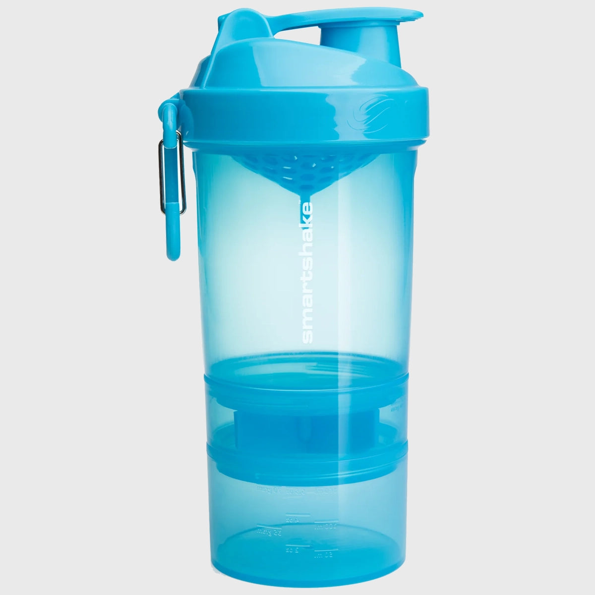 Smartshake Original2Go 600ml Protein Shaker Bottle - Blue - Perfect for Gym, Workouts & On-the-Go Nutrition