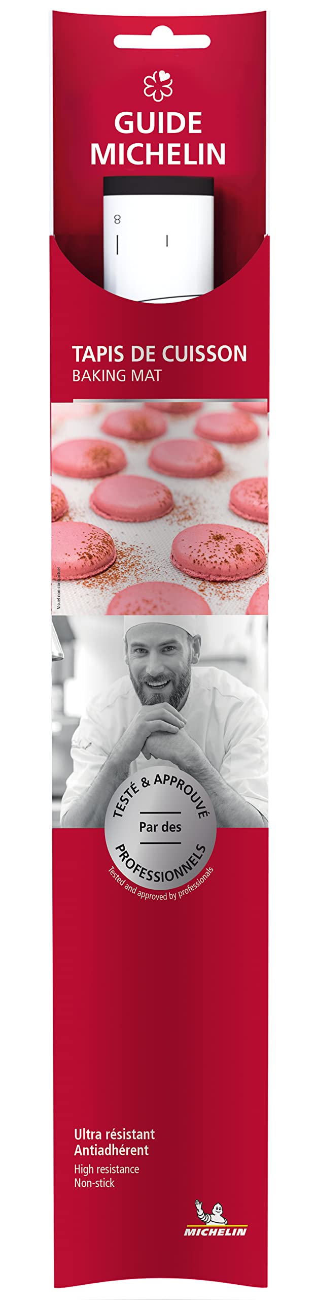 Premium Non-Slip Silicone Cooking Mat - Heat Resistant Baking Sheet for Pastry, Cookies & Pizza - Ideal for Home Kitchens & Professional Bakeries