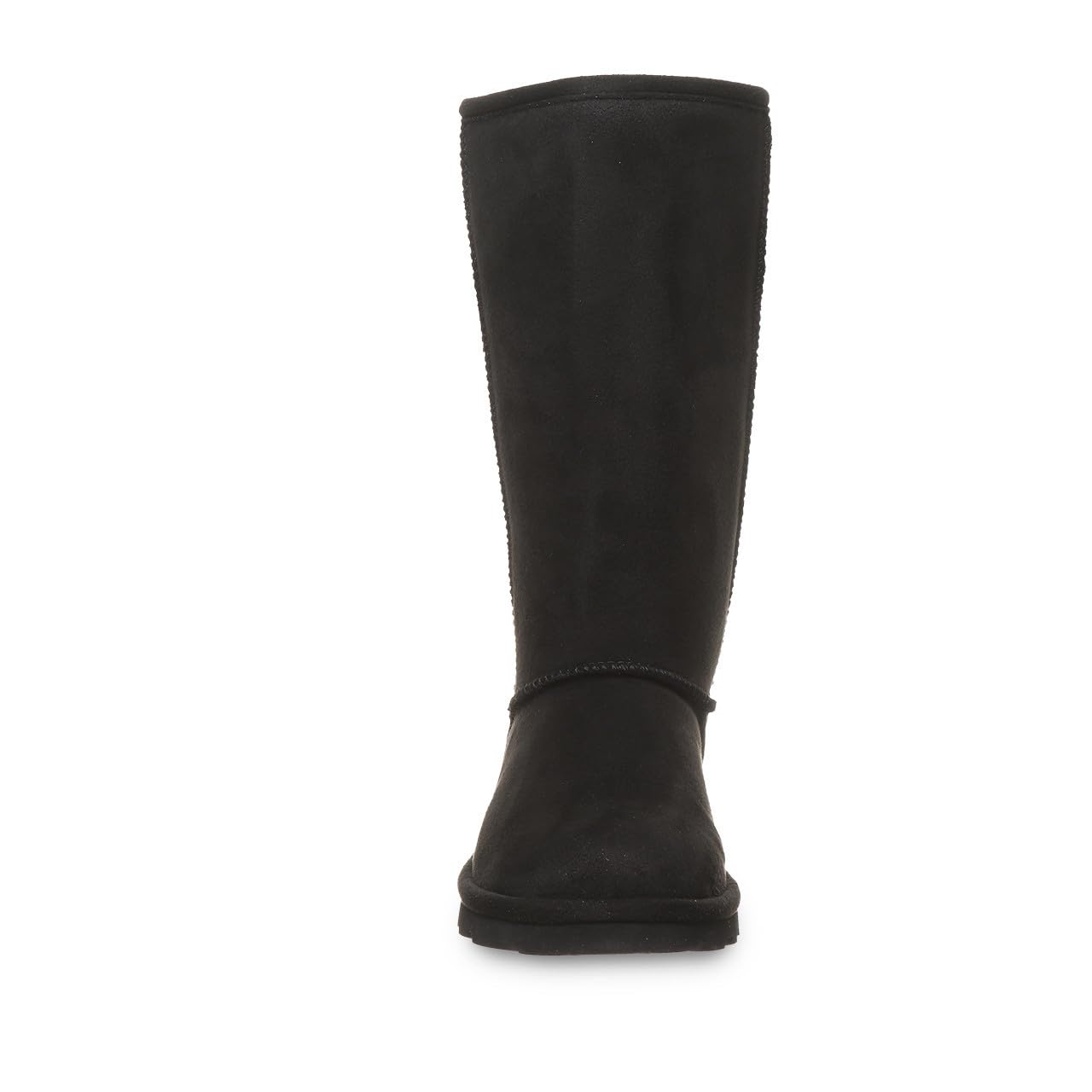BEARPAW Women's Elle Tall Wide Winter Boots - Classic Suede Slip-On Ankle Boots for Women | Comfortable Warm Snow Boots in Multiple Colors | Perfect for Winter Hiking, Snow Days & Casual Outfits