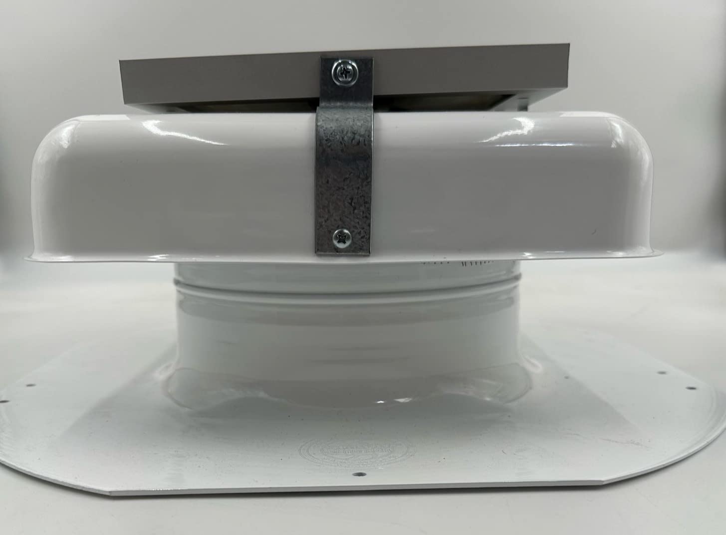 Solar Blaster Solar Roof Vent - 3W Solar Attic Fan with White Vent | Energy-Efficient Roof Ventilation for Home, Garage, Shed, Greenhouse & Dog House | Perfect for Temperature Control & Moisture Prevention