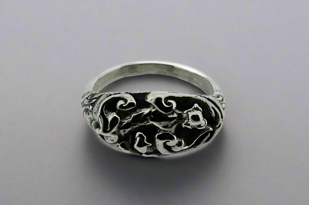 Sterling Silver Monkey Ring for Climbing Enthusiasts - Perfect for Outdoor Adventures and Rock Climbing