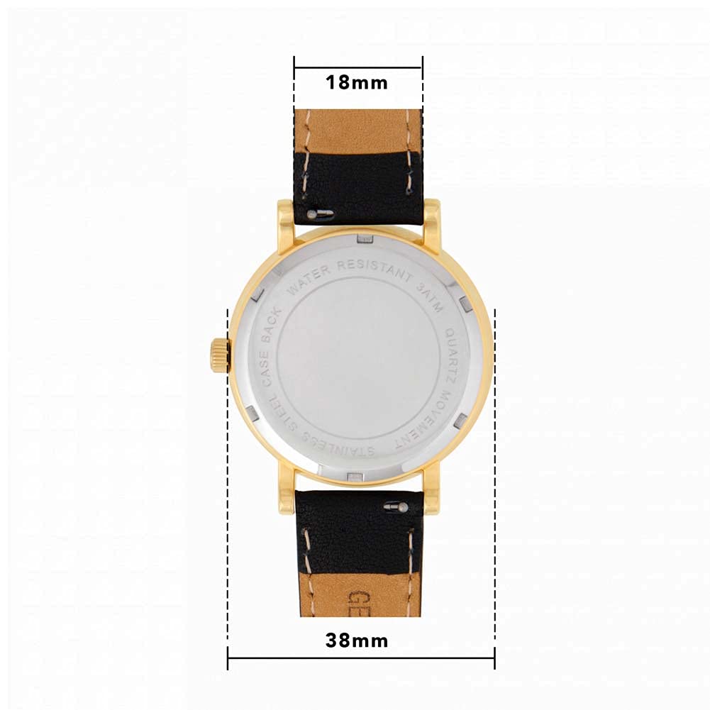 Toff London Love Cats Watch for Women - 38mm Case, 3ATM Water Resistant, Custom Designed Quartz Movement - Luxury Fashion Watch for Cat Lovers | Perfect for Everyday Wear, Office, and Special Occasions