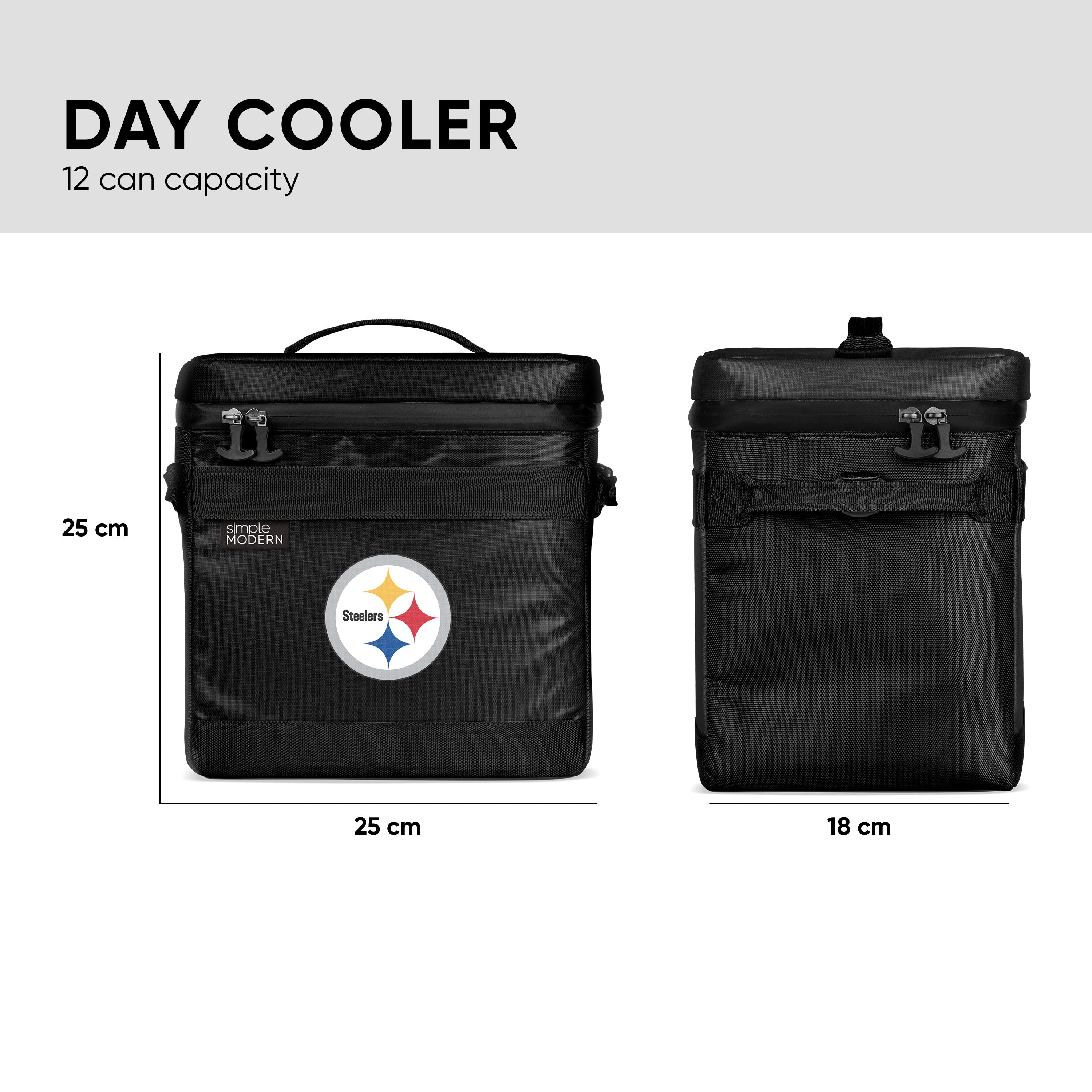 NFL Team Logo 12 Can Soft Cooler Bag - Insulated Portable Cooler for Picnics, Tailgating & Outdoor Adventures