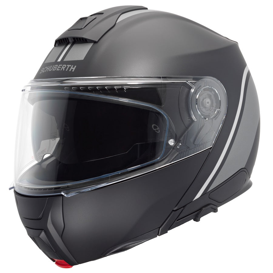 Schuberth C5 Route Black Motorcycle Helmet - Lightweight, DOT & ECE Certified for Safe Riding - Perfect for Touring, Commuting & Adventure Motorcycles