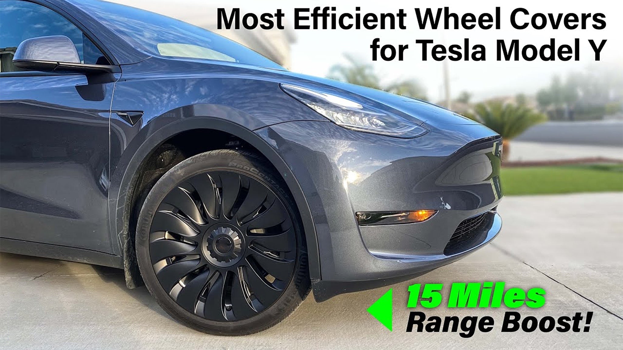 1 Pcs Uberturbine Wheel Covers for Tesla Model Y 19'' Gemini Wheels - Premium Hubcaps for Enhanced Style & Protection - Perfect for Road Trips & Daily Commuting