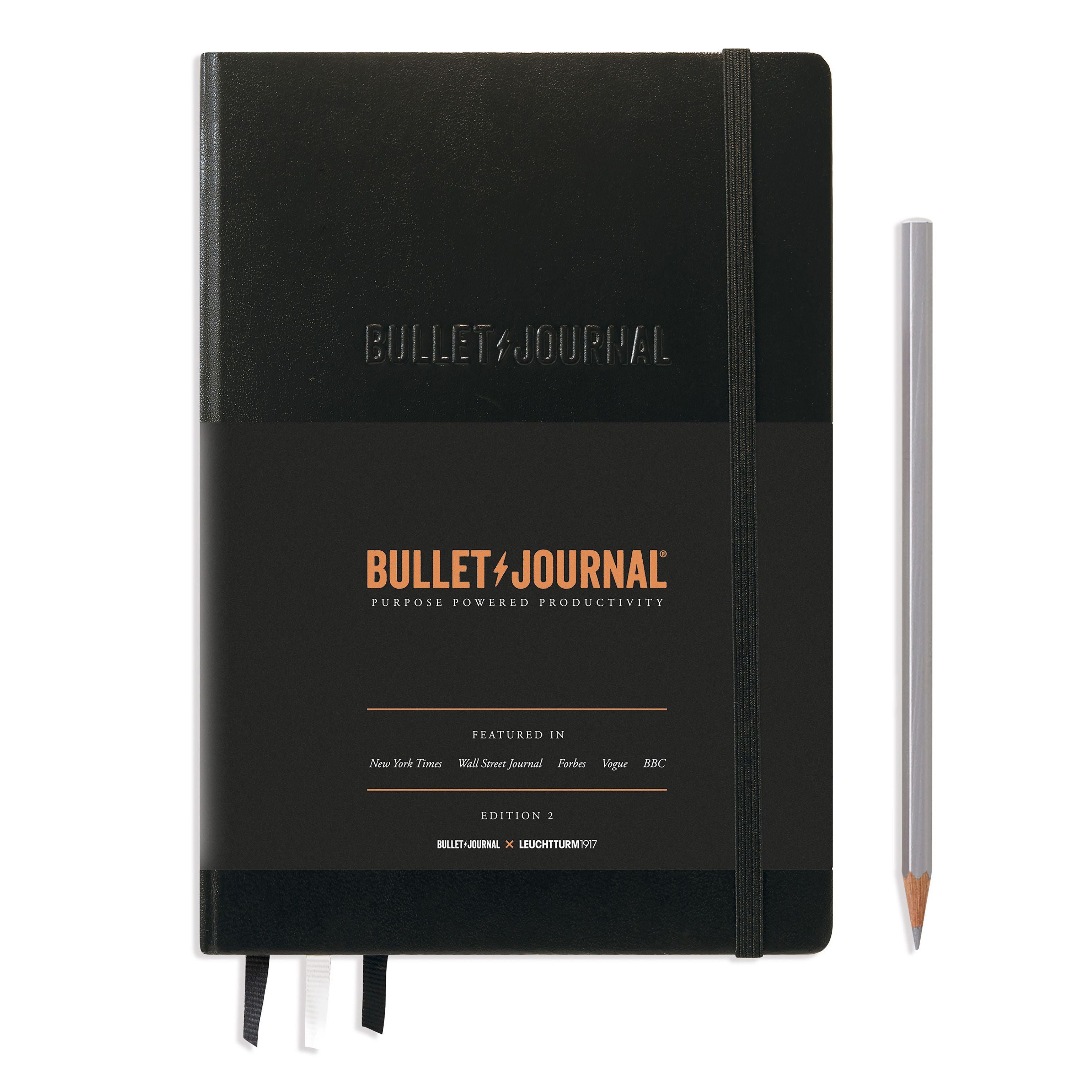 Leuchtturm1917 A5 Bullet Journal Notebook - Dotted Grid, 251 Pages, Hardcover | Perfect for Planning, Sketching & Productivity | Ideal for Students, Professionals & Artists