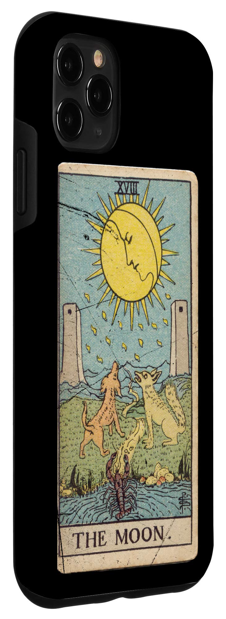 iPhone 11 Pro Max Case - Occult Tarot The Death Gothic Grunge Satan Devil Vintage Phone Cover - Perfect for Halloween, Gothic Fashion & Alternative Lifestyle