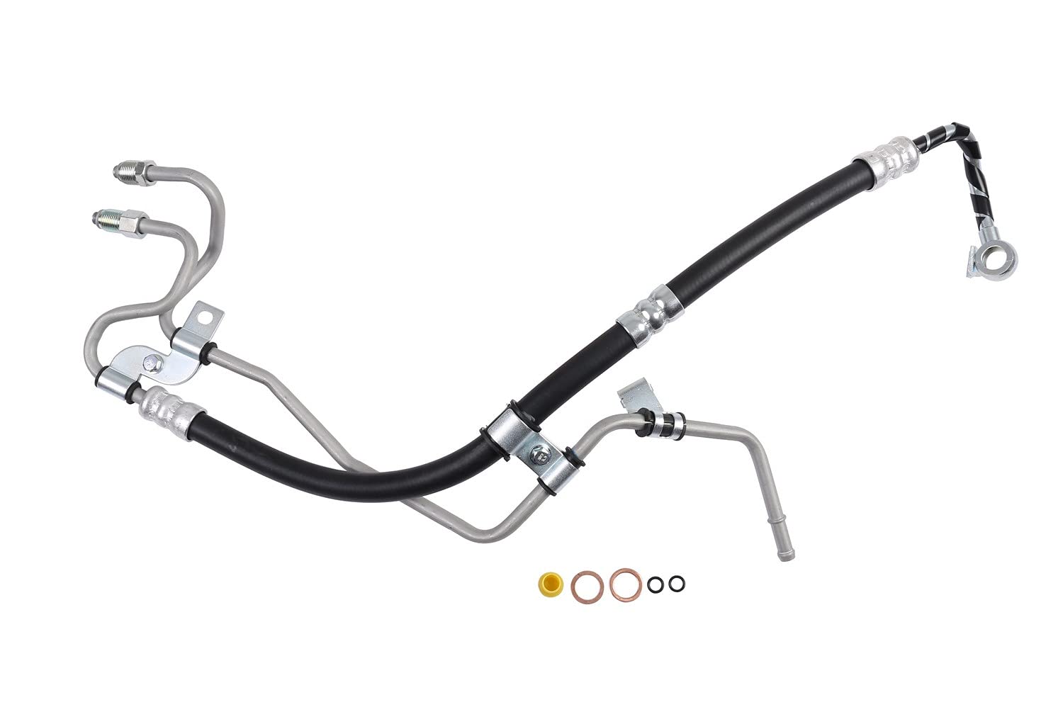 Sunsong 3404272 Power Steering Hose Assembly - High-Performance Replacement for Smooth Steering | Ideal for Trucks, SUVs, and Off-Road Vehicles