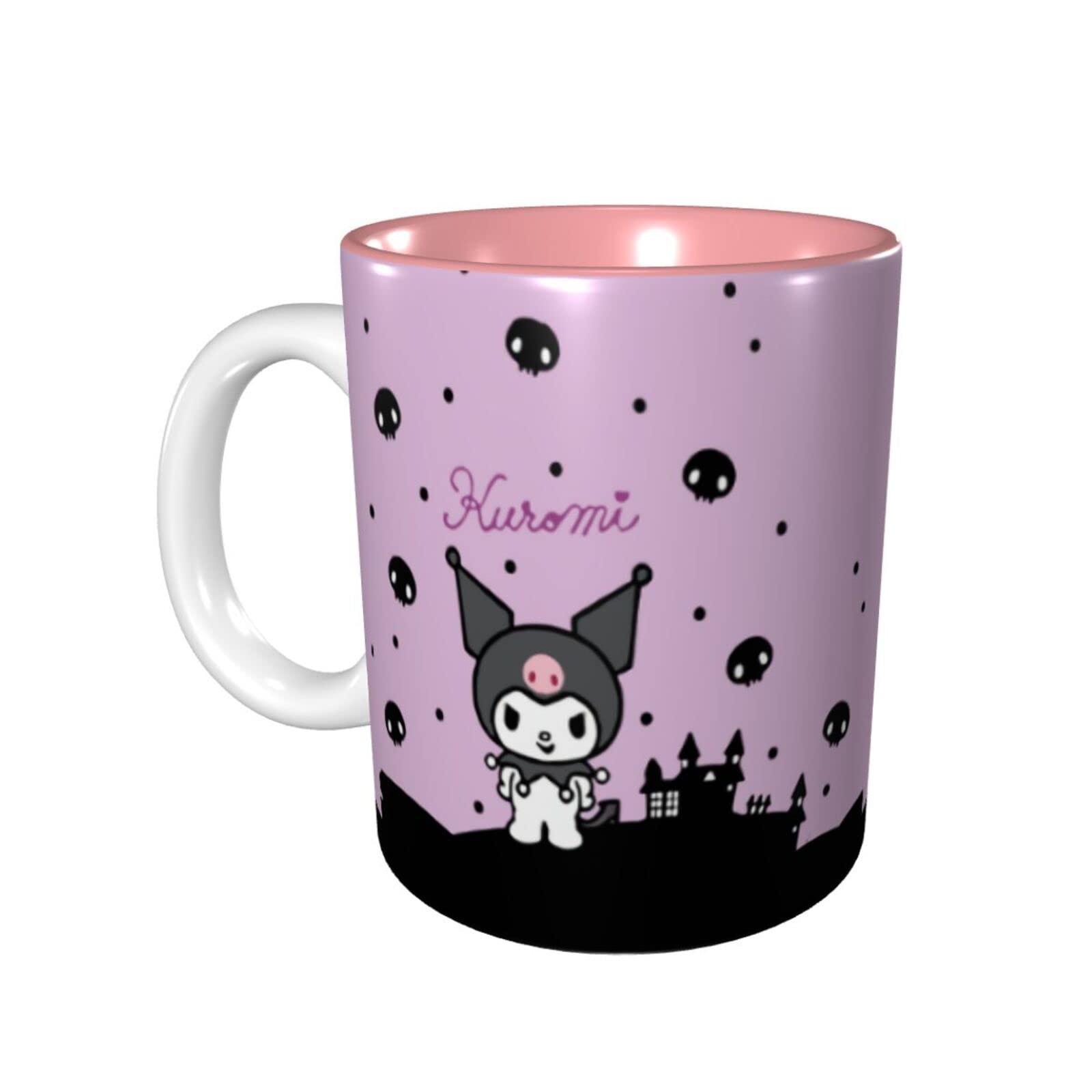 14 oz Ceramic Coffee Mug with Large Handle - Dishwasher & Microwave Safe, Chip Resistant - Perfect for Coffee, Tea, Hot Cocoa - Ideal for Home, Office & Gifts