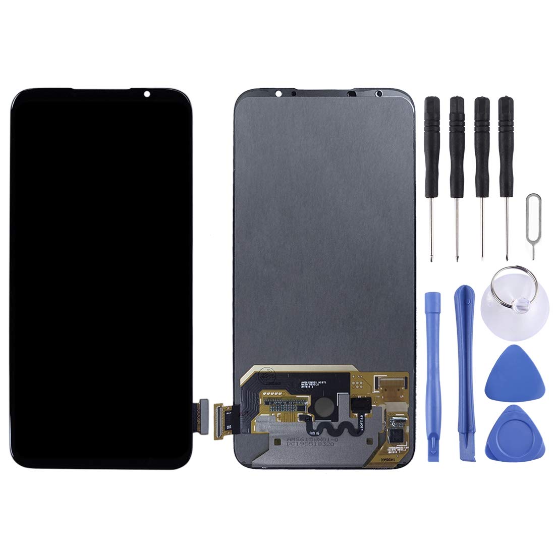 Original Meizu 16S Pro LCD Screen with Digitizer - Full Assembly Replacement Display for Meizu 16S Pro - Perfect for Screen Repair & DIY Replacement at Home or Office