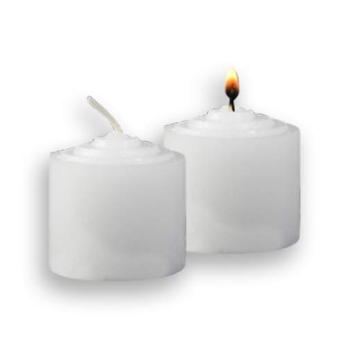 Cathedral Candle Company Long-Lasting Votive Candles - 8 Hour Burn Time (Pack of 576) for Church, Wedding & Home Decor Lighting