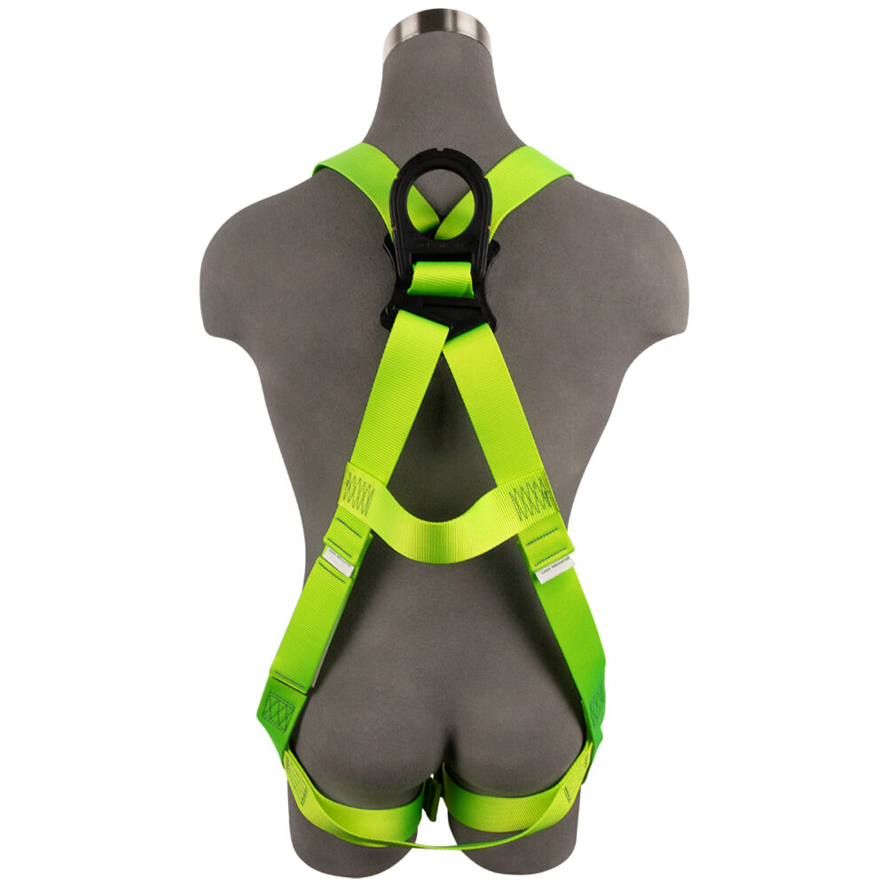 Arc Flash Full Body Harness with DE 1D, Soft Sternal Loop, DE MB Torso & DE QC Legs - Industrial Safety Gear for Electrical Workers & Construction Sites