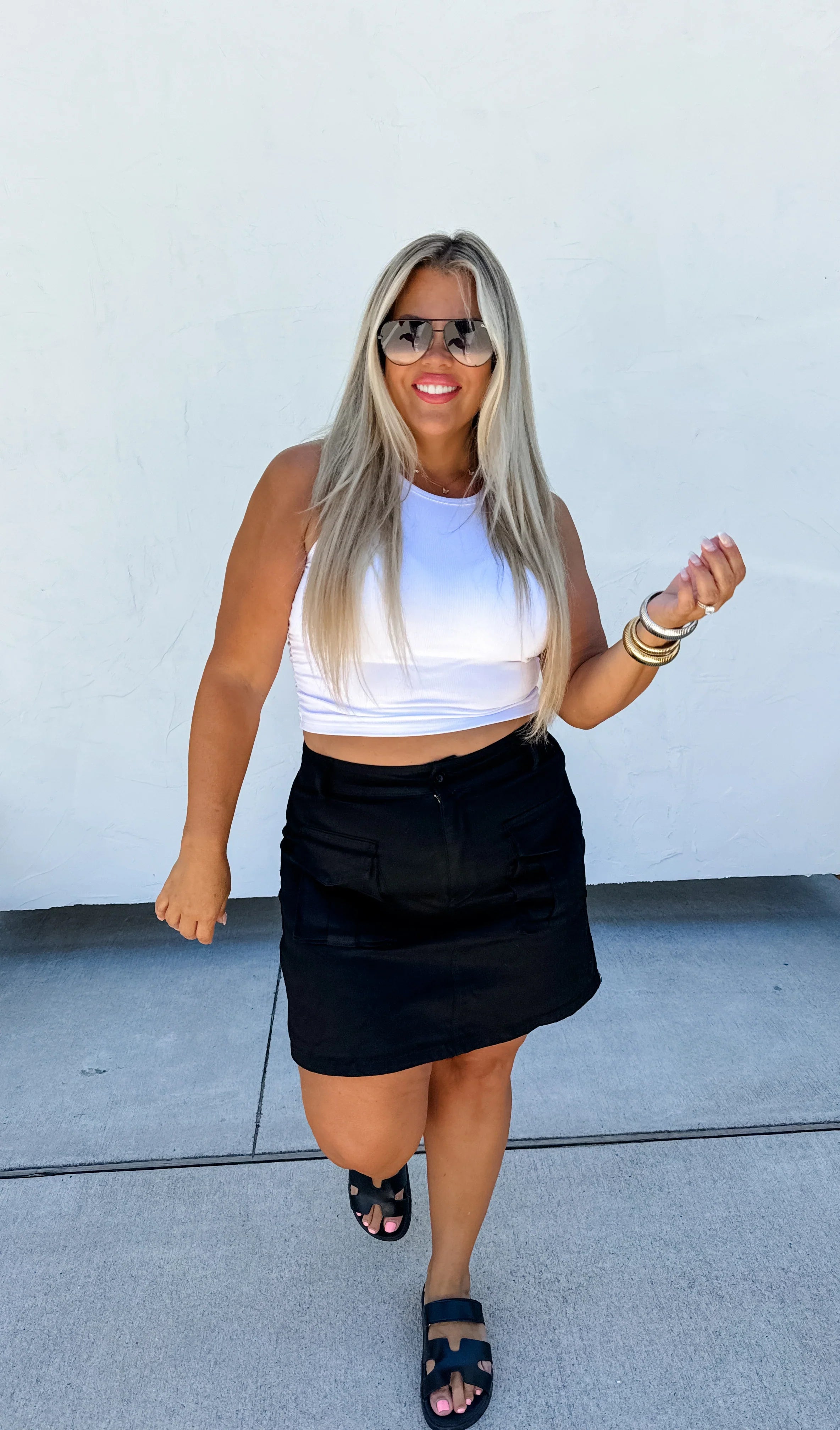 PREORDER: Carly Cargo Skirt - Women's Fashion Utility Skirt with Pockets in Multiple Colors | Perfect for Outdoor Adventures, Travel & Casual Wear