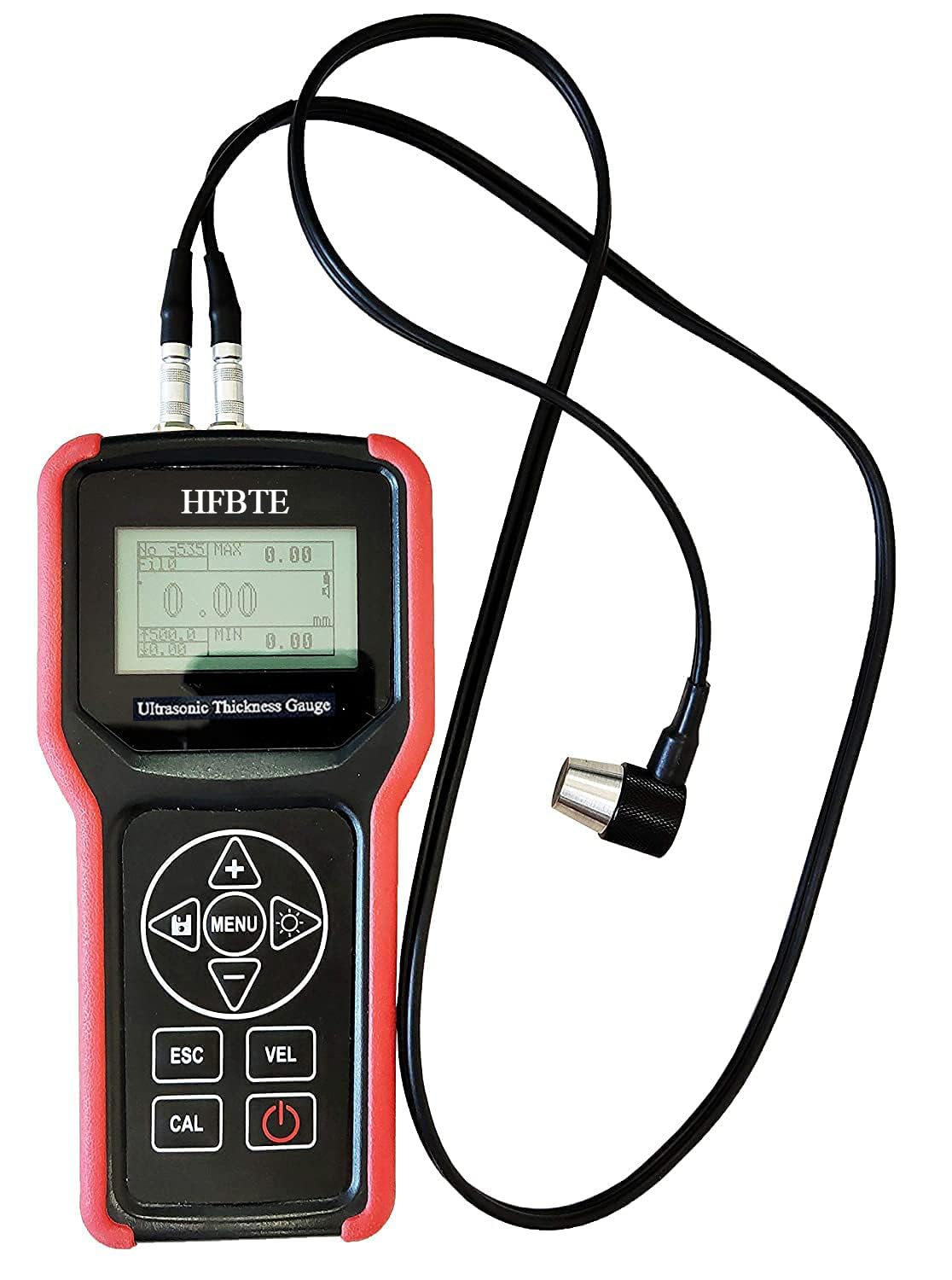 Ultrasonic Thickness Gauge Tester - 0.75-400mm (0.03-15.74