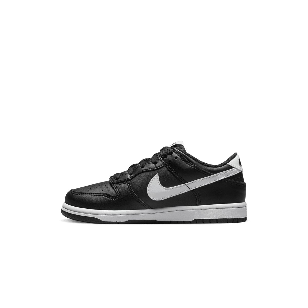 Nike Kids' Dunk Low 'Black Panda 2.0' Sneakers - Stylish & Comfortable Basketball Shoes for Boys & Girls - Perfect for School, Sports & Casual Wear