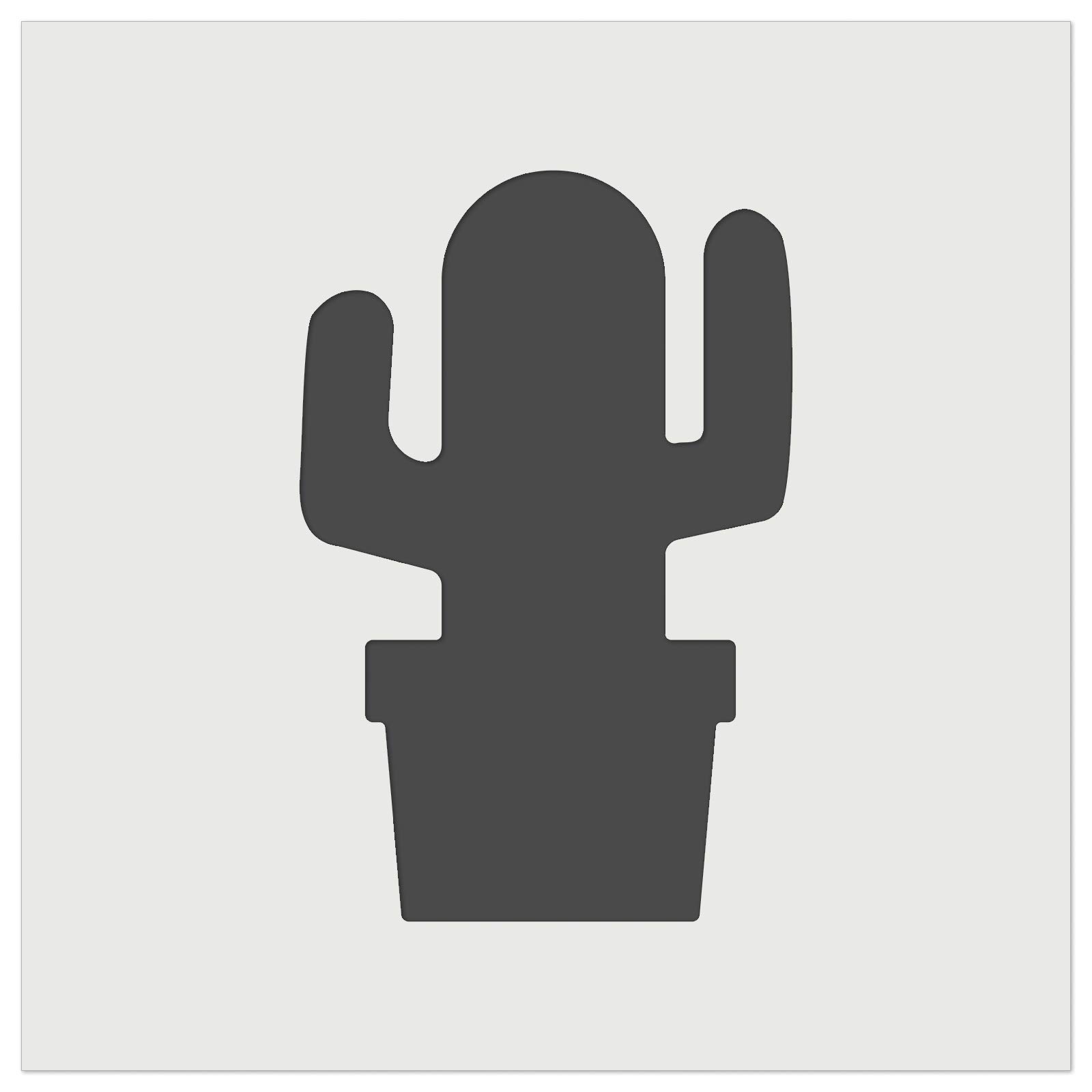 9 Inch Cactus in Pot Cookie Stencil - Reusable DIY Baking Decorating Tool for Cookies, Cakes, and Cupcakes | Perfect for Birthday Parties, Baby Showers, and Holiday Treats