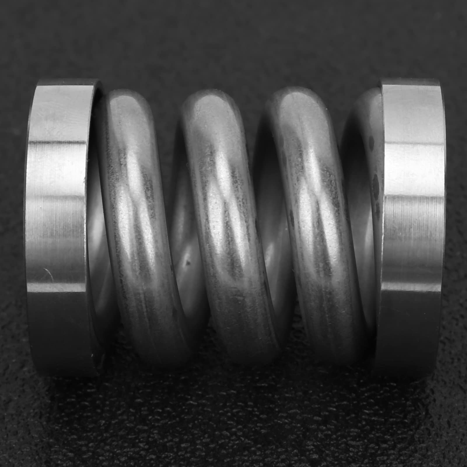 Premium Titanium Coil Spring for Bikes - Lightweight & Durable Shock Absorber for Brompton & Folding Bicycles | Perfect for Urban Commuting & Off-Road Cycling