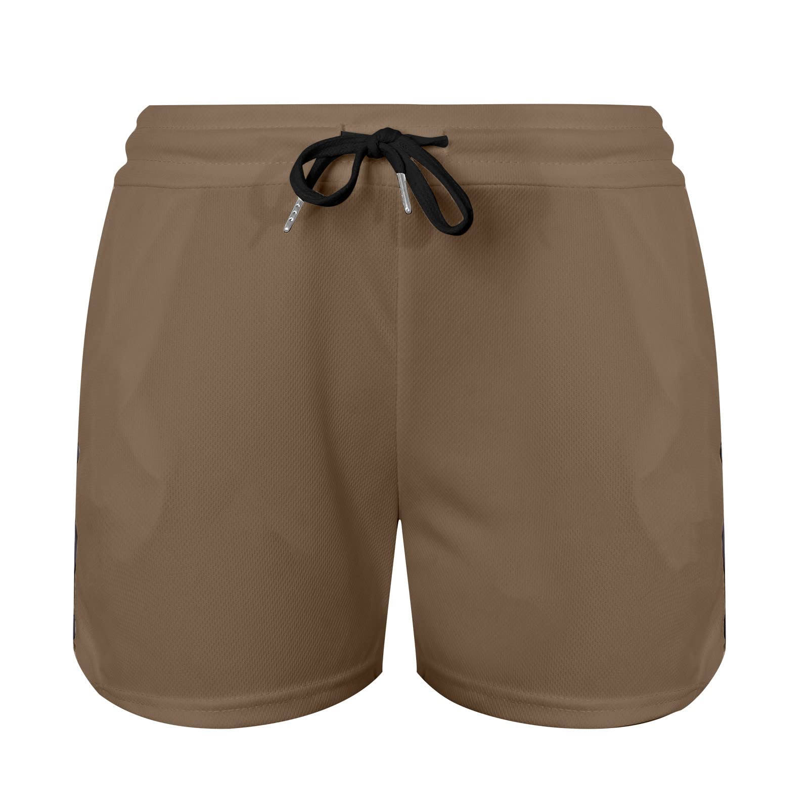 Men's Summer Shorts - Solid Color Casual Sweatpants, Breathable Running Shorts, Quick Dry Athletic Workout Shorts for Gym, Jogging & Outdoor Activities