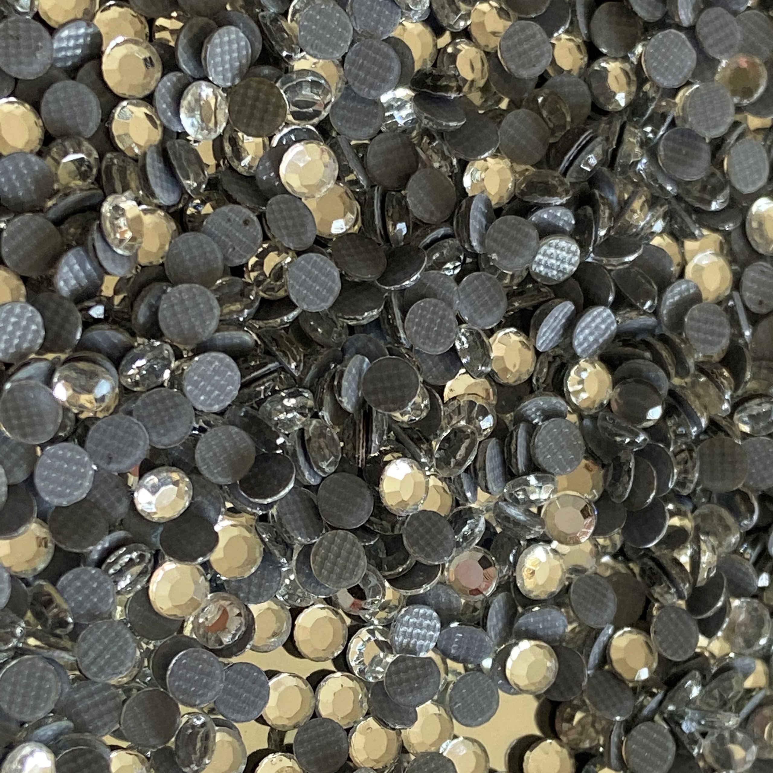 SS10 Hot Fix Korean DMC Crystal Rhinestones - 72,000 Pieces (500 Gross) for DIY Crafts, Clothing Decoration, Nail Art & Jewelry Making